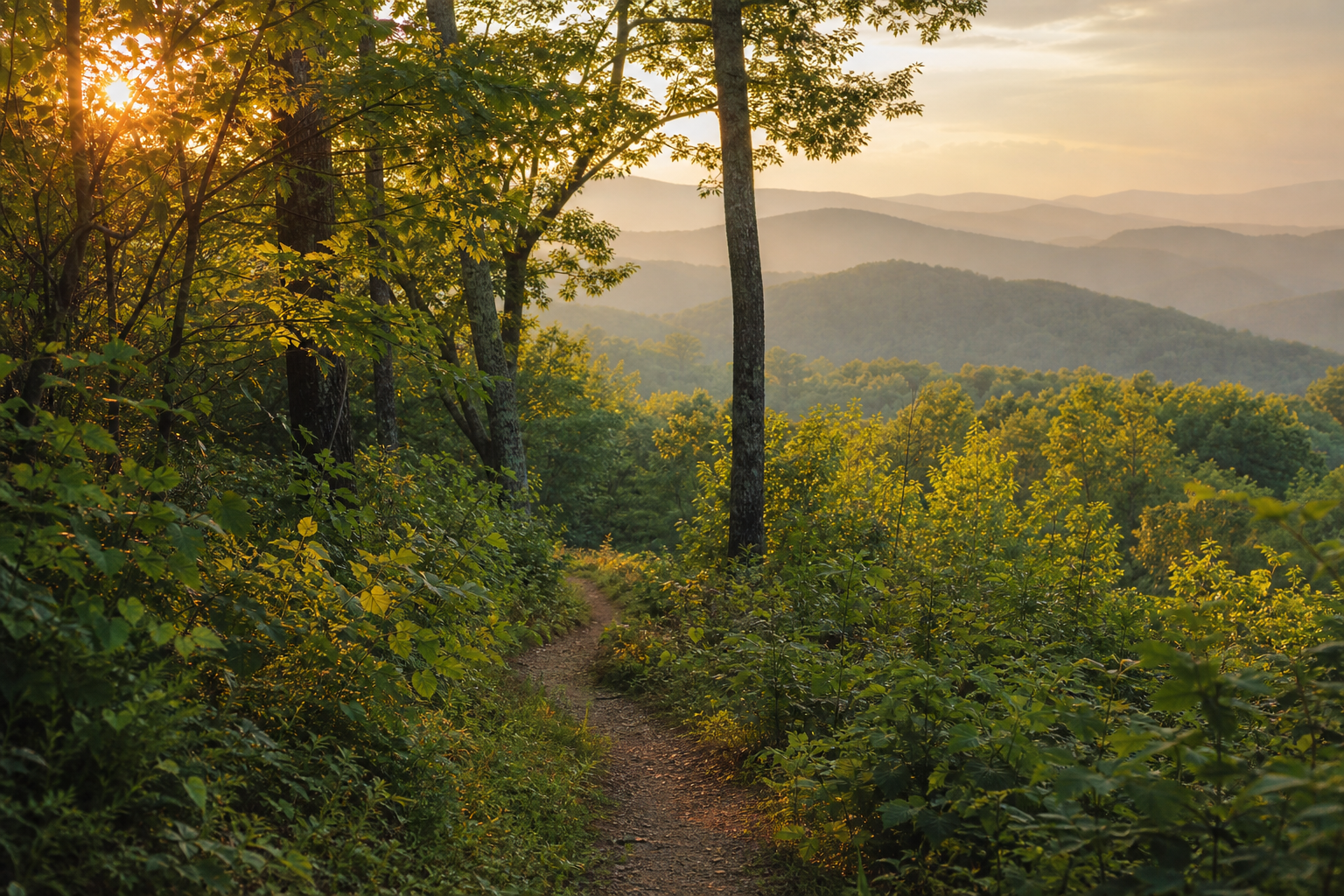 Medoc Mountain State Park Landscape